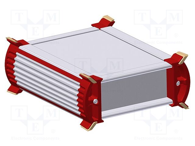 FISCHER ELEKTRONIK CC-50-200-200-ME Kotelo paneelilla 200x200x50 mm