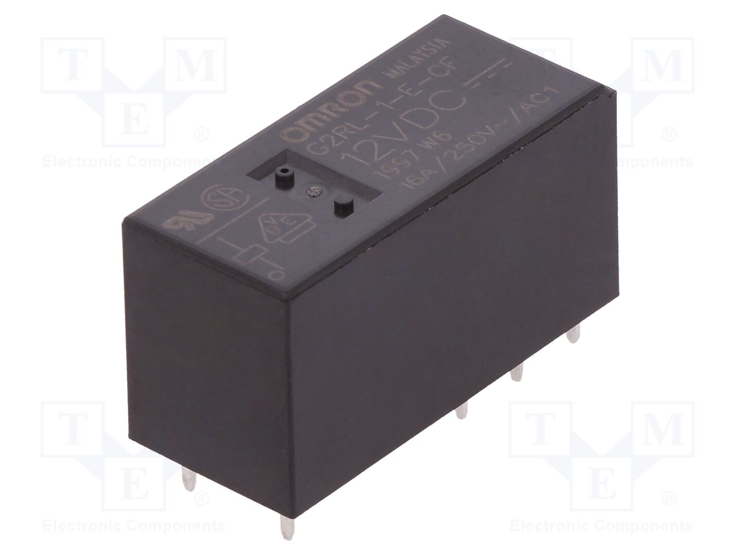OMRON Electronic Components G2RL-1-E-CF-12DC Sähkömagneettinen rele 12VDC