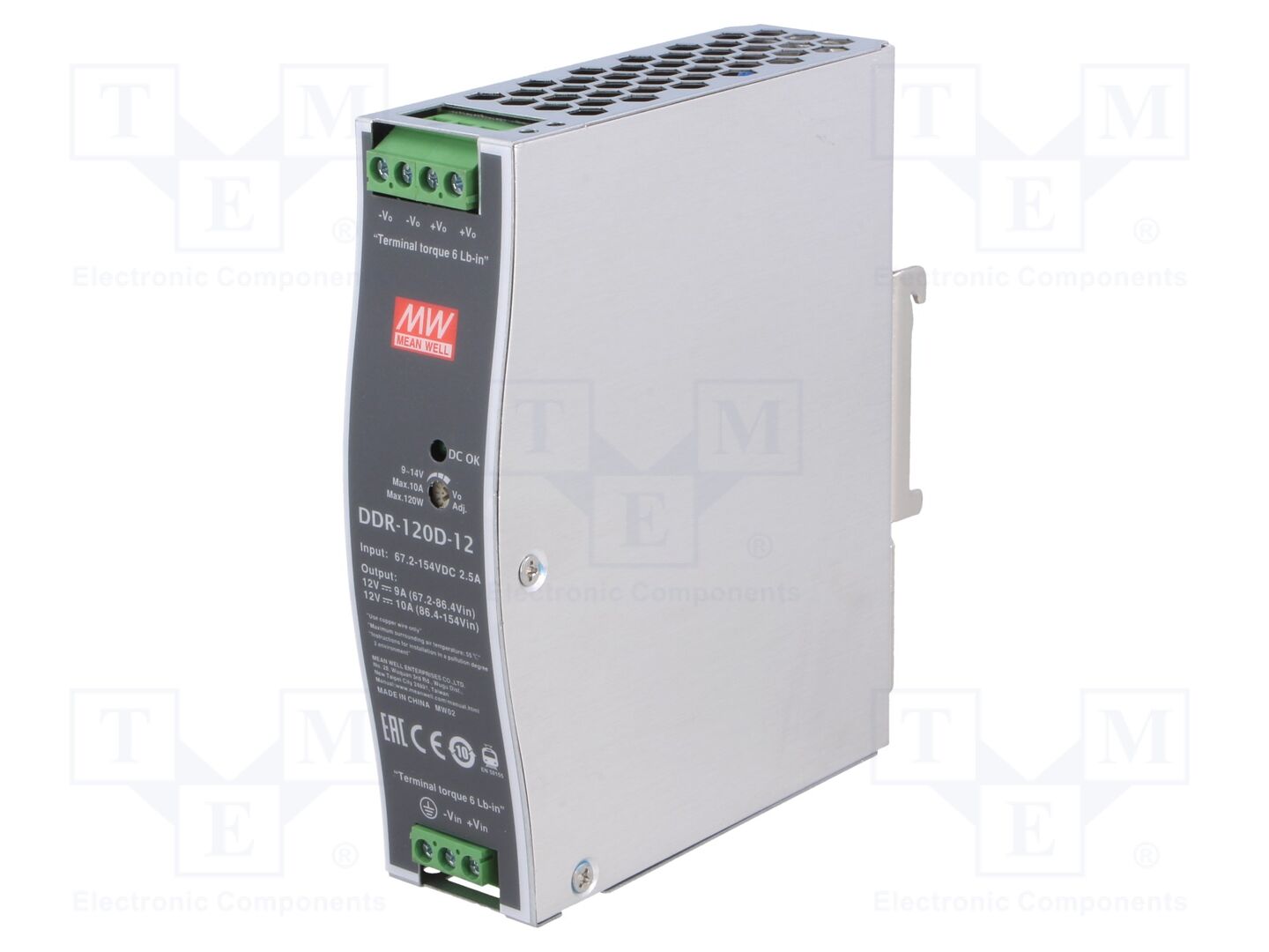 MEAN WELL DDR-120D-12 DC/DC-muunnin 120W