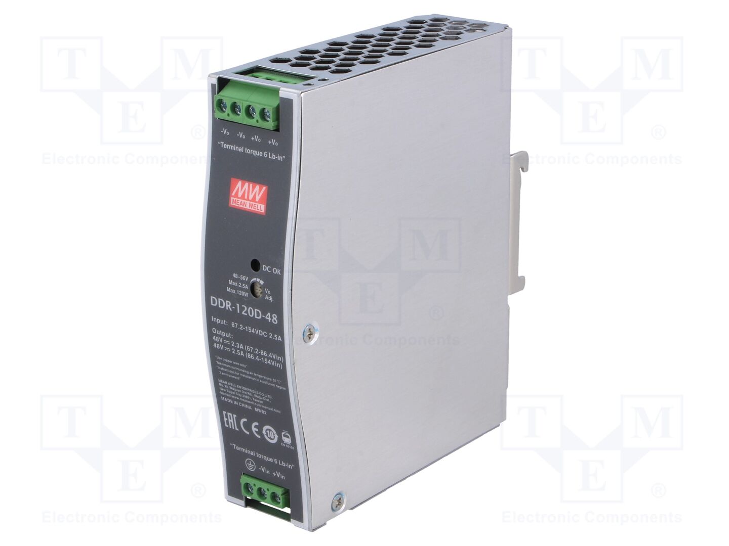 MEAN WELL DDR-120D-48 DC/DC-muunnin 120W