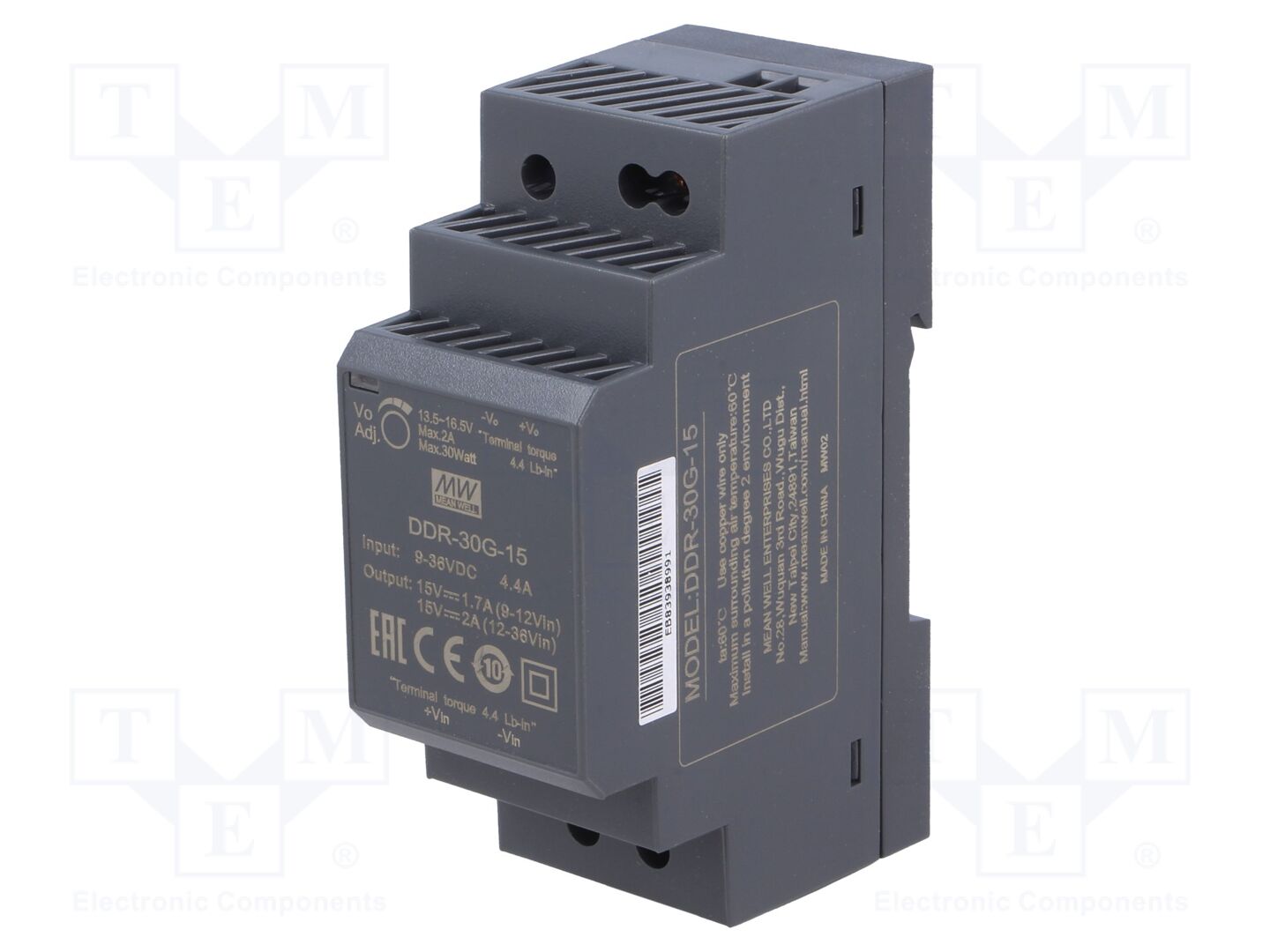 MEAN WELL DDR-30G-15 DC/DC Muunnin 30W