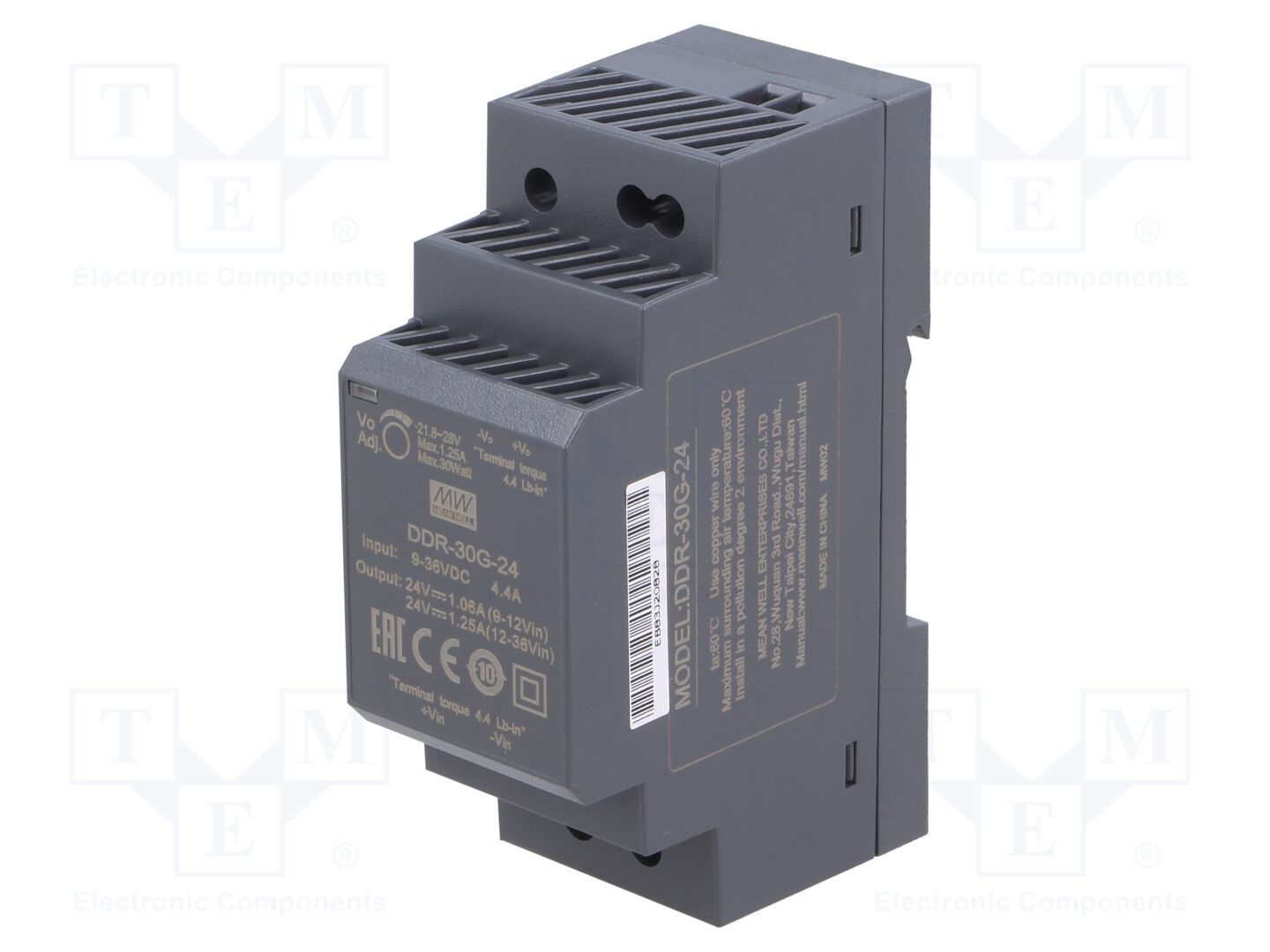 MEAN WELL DDR-30G-24 DC/DC-muunnin 30W