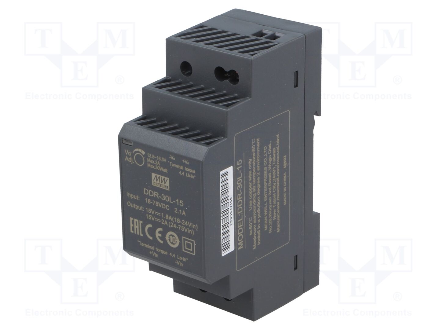 MEAN WELL DDR-30L-15 DC/DC-muunnin 30W