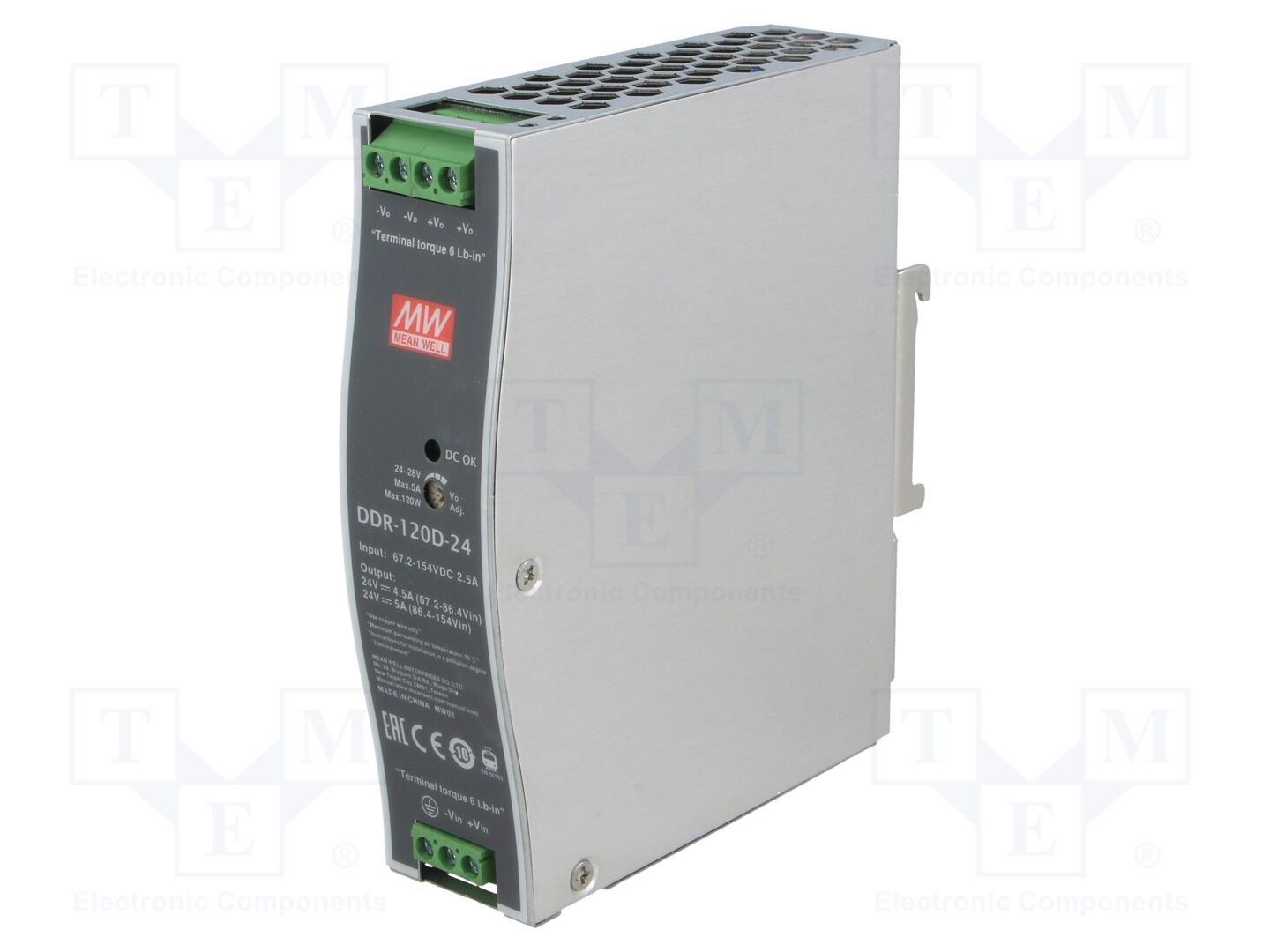 MEAN WELL DDR-120D-24 DC/DC Muunnin 120W