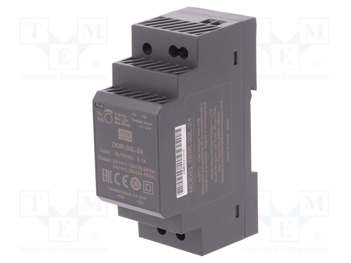 MEAN WELL DDR-30L-24 DC/DC-muunnin 30W