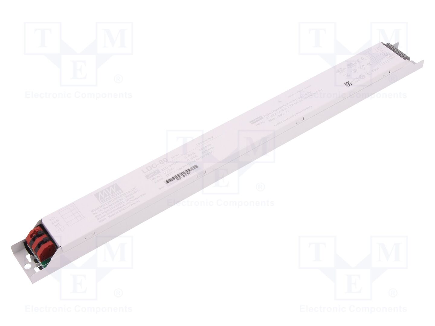 MEAN WELL LDC-80 LED-virtalähde 80W 27-56VDC 1400-2100mA