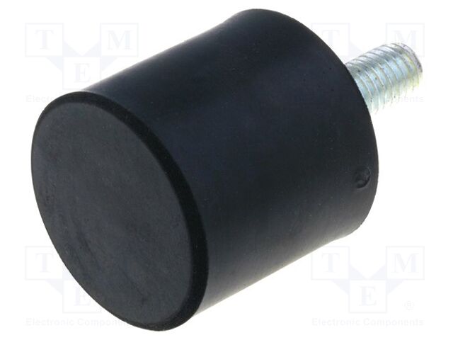 ELESA+GANTER DVA4-50-20-M10-70 Vibroisolation foot Ø 50mm
