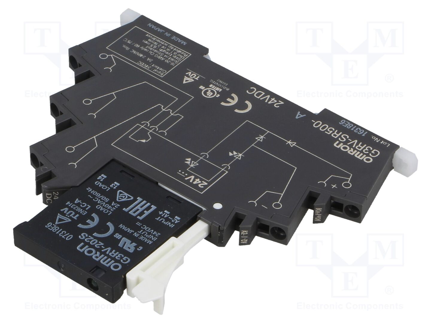 OMRON G3RV-SR500-A-24DC Puolijohderele 2A