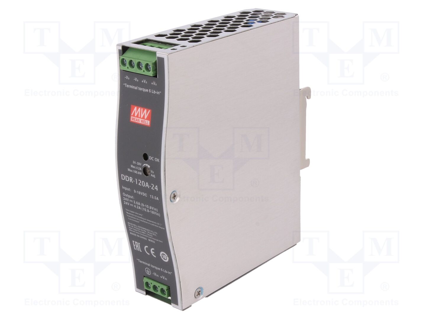 MEAN WELL DDR-120A-24 DC/DC-muunnin 100.8W