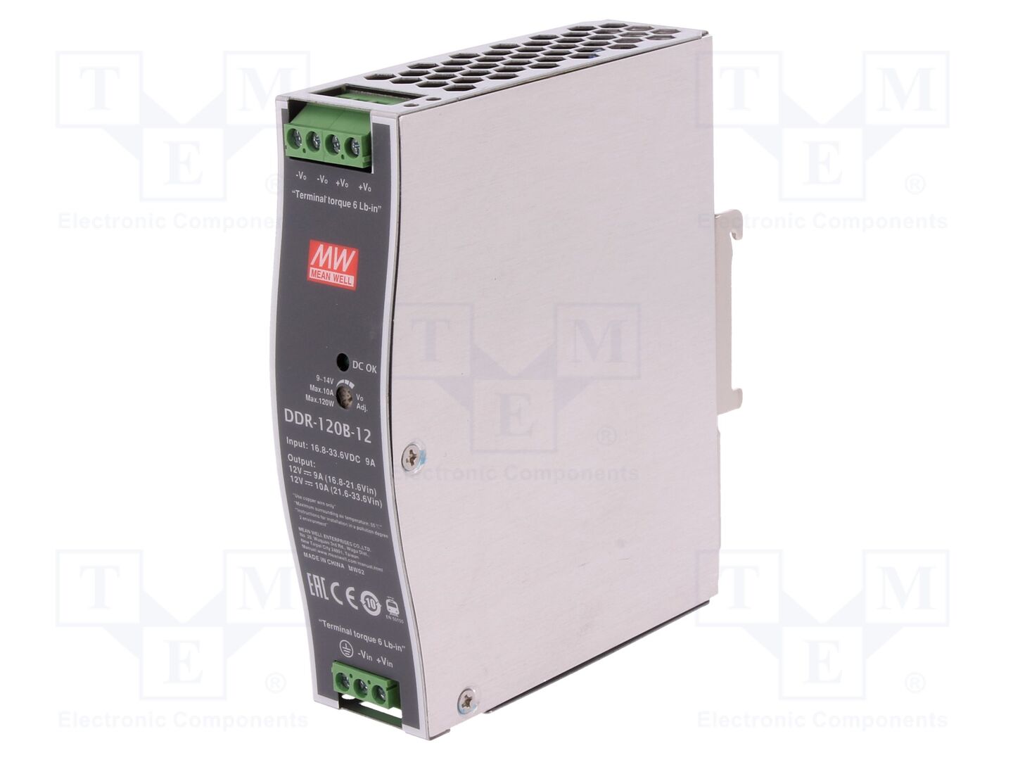 MEAN WELL DDR-120B-12 DC/DC-muunnin 120W