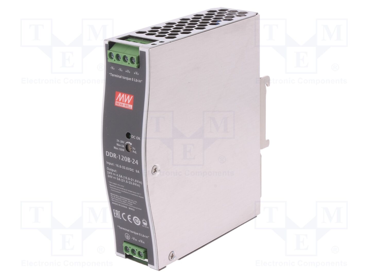 MEAN WELL DDR-120B-24 DC/DC-muunnin 120W