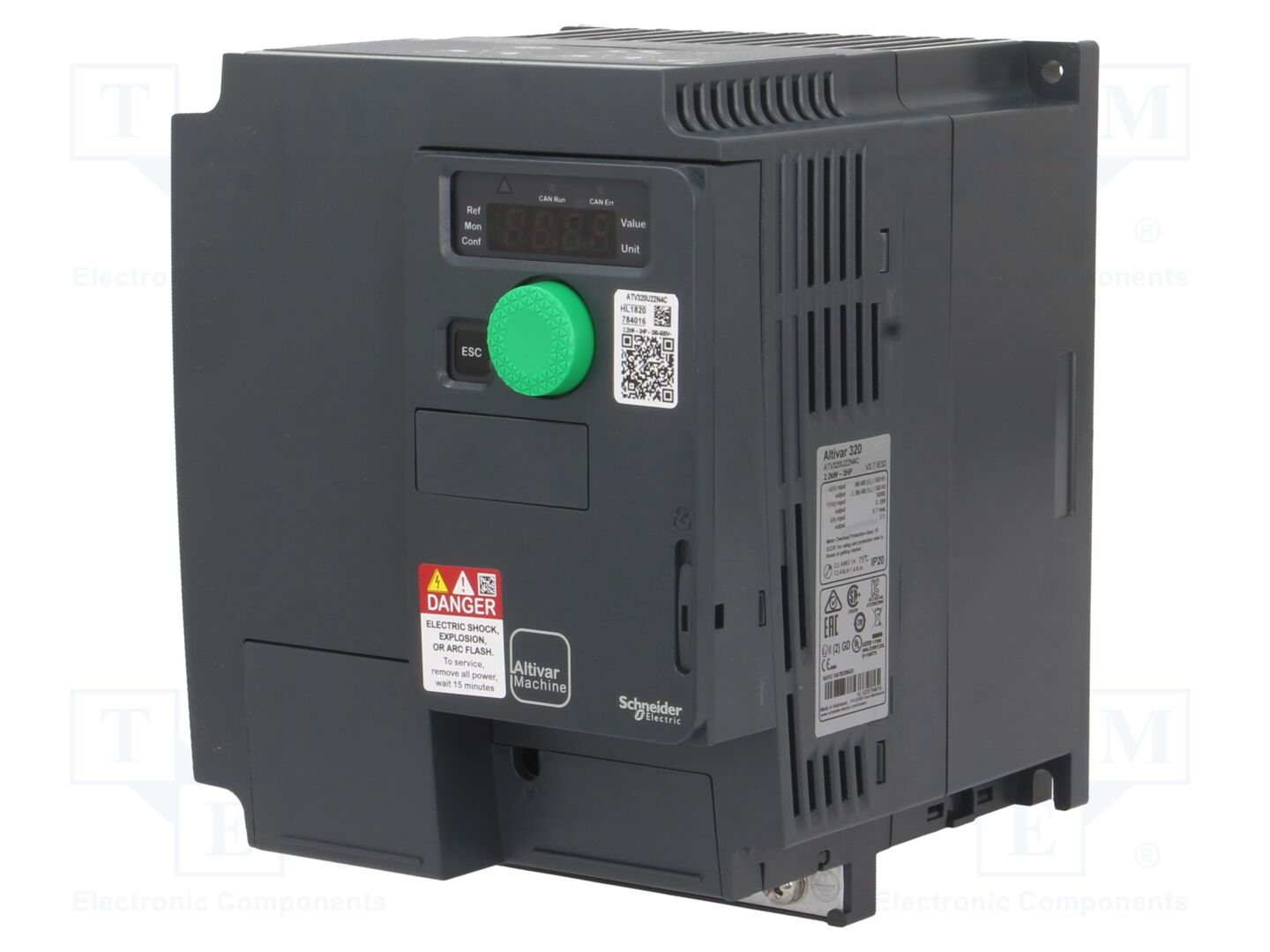 SCHNEIDER ELECTRIC ATV320U22N4C Vektori-invertteri 2.2kW