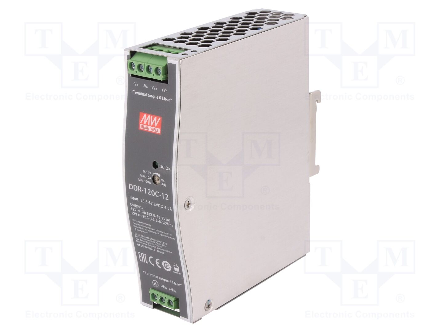 MEAN WELL DDR-120C-12 DC/DC-muunnin 120W