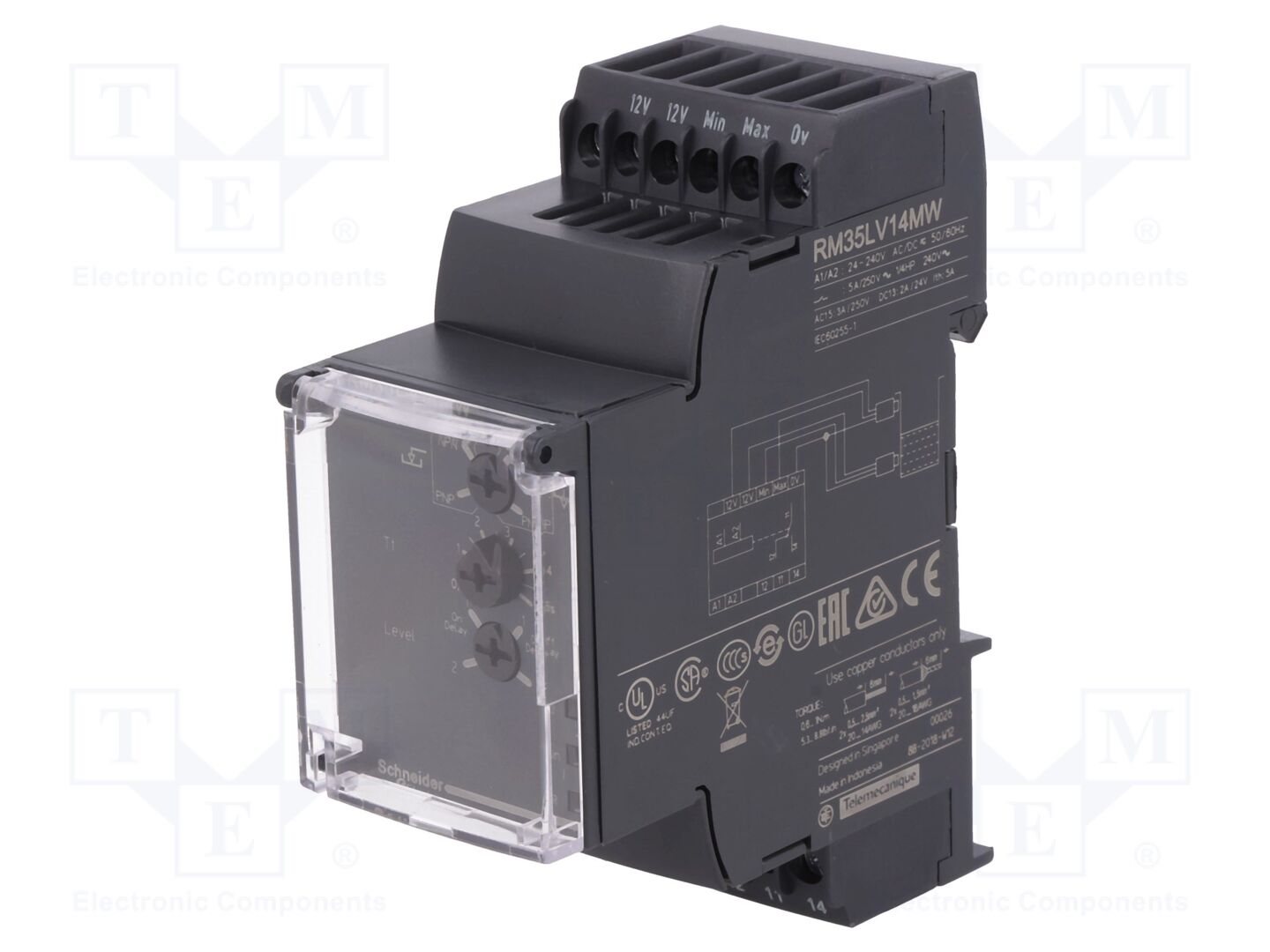 SCHNEIDER ELECTRIC RM35LV14MW Valvontarele 24-240VAC/VDC