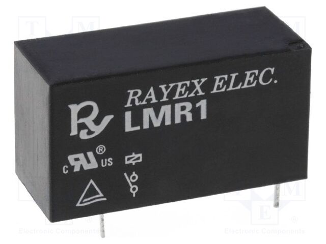 Recoy/RAYEX ELECTRONICS LMR1A-5D Sähkömagneettinen rele 5VDC (50 kpl erä)