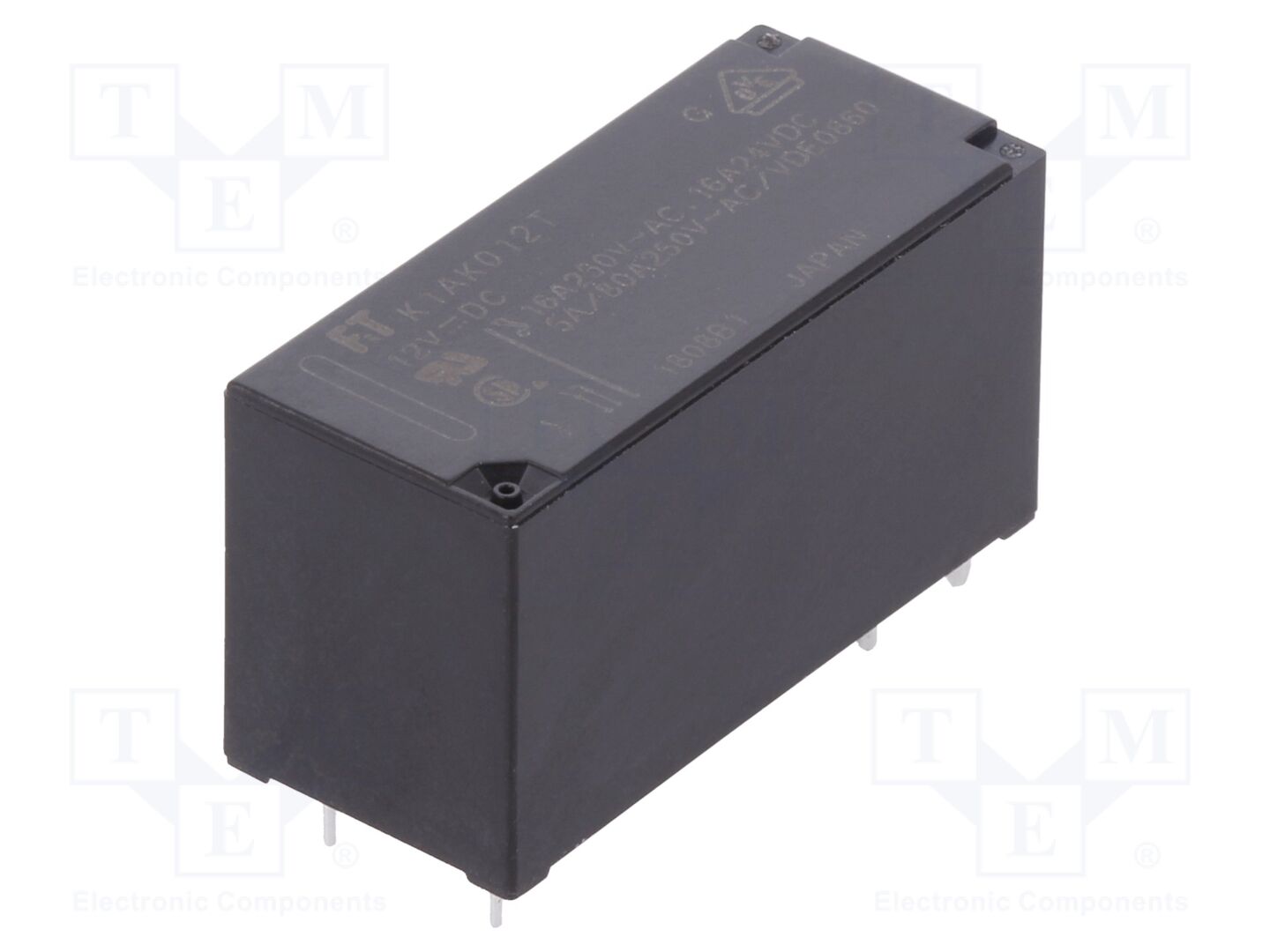 FCL Components FTR-K1AK012T Sähkömagneettinen rele 12VDC (50 kpl erä)