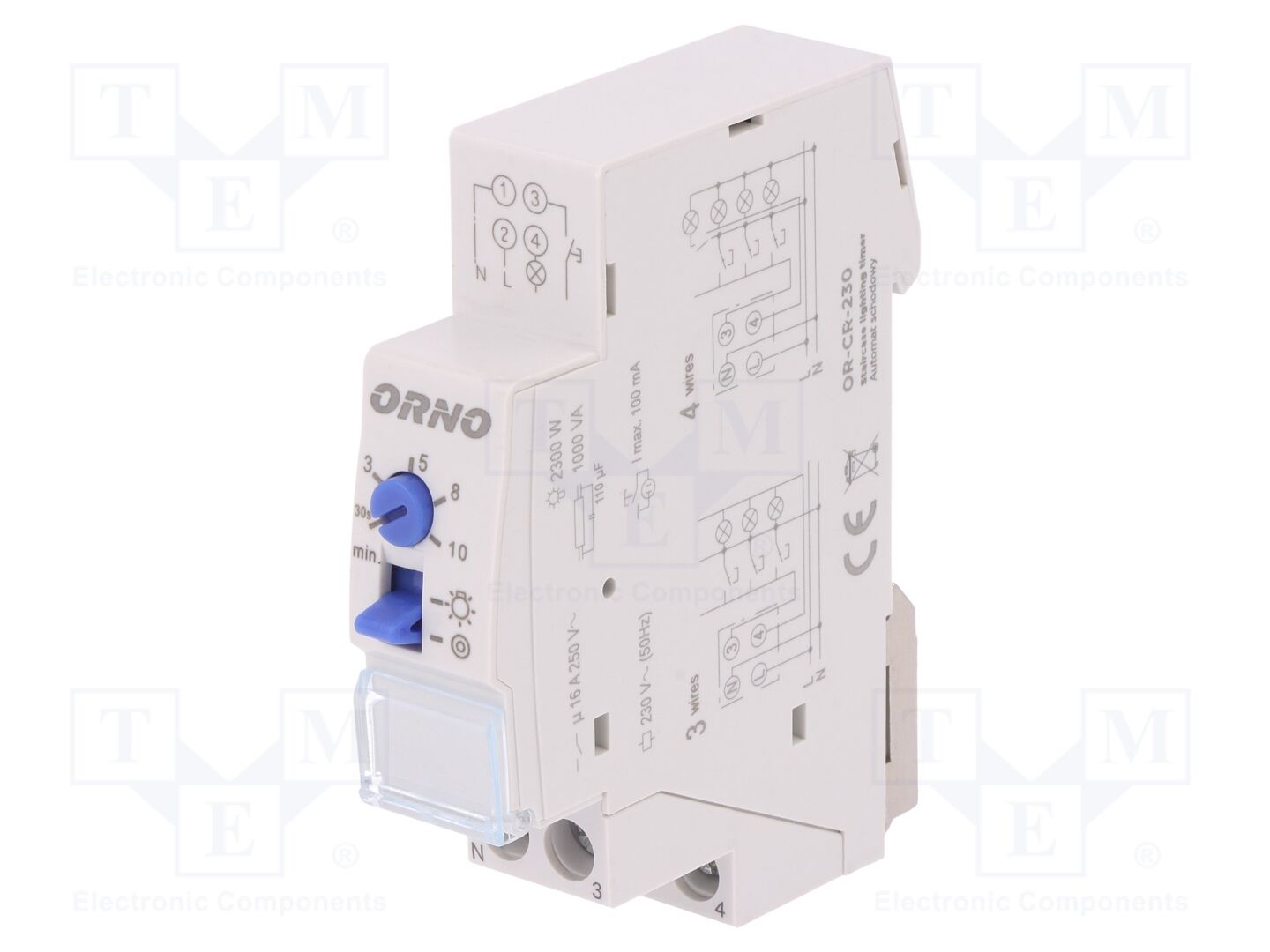 ORNO OR-CR-230 Porrasvaloautomaatti 230VAC