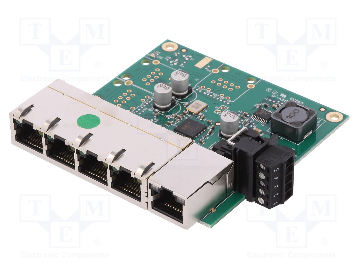 BRAINBOXES SW-105 Ethernet kytkin 5-30VDC