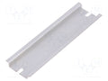 KRADEX TZ35.106 DIN-kisko 122mm