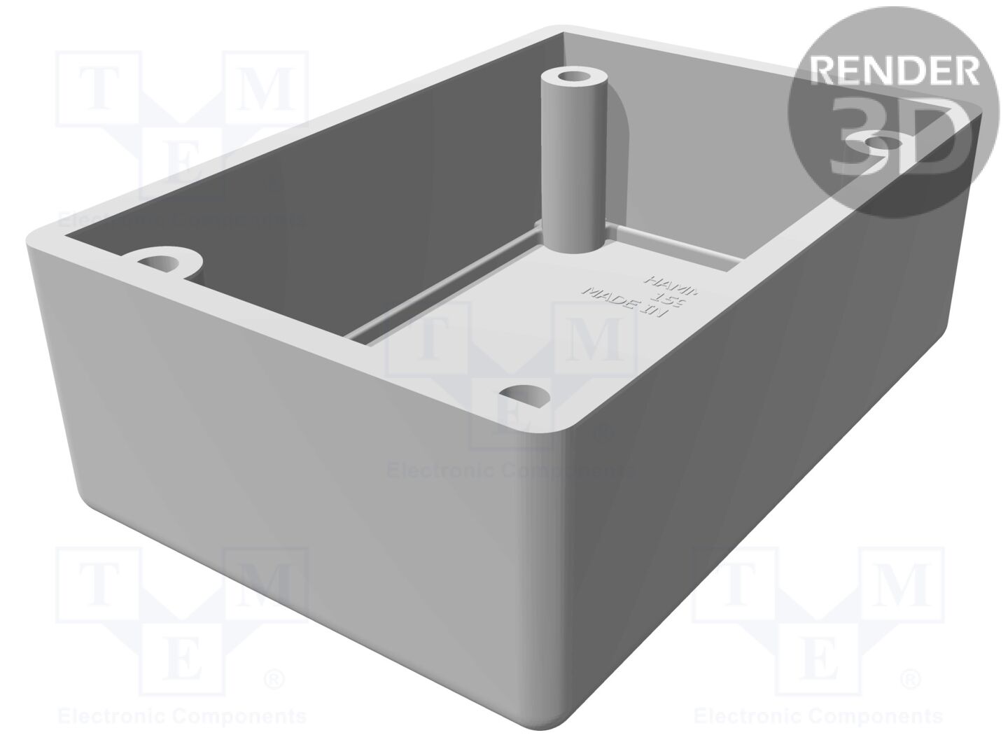 HAMMOND 1594RFIBBK Suojattu kotelo 56x81x40mm