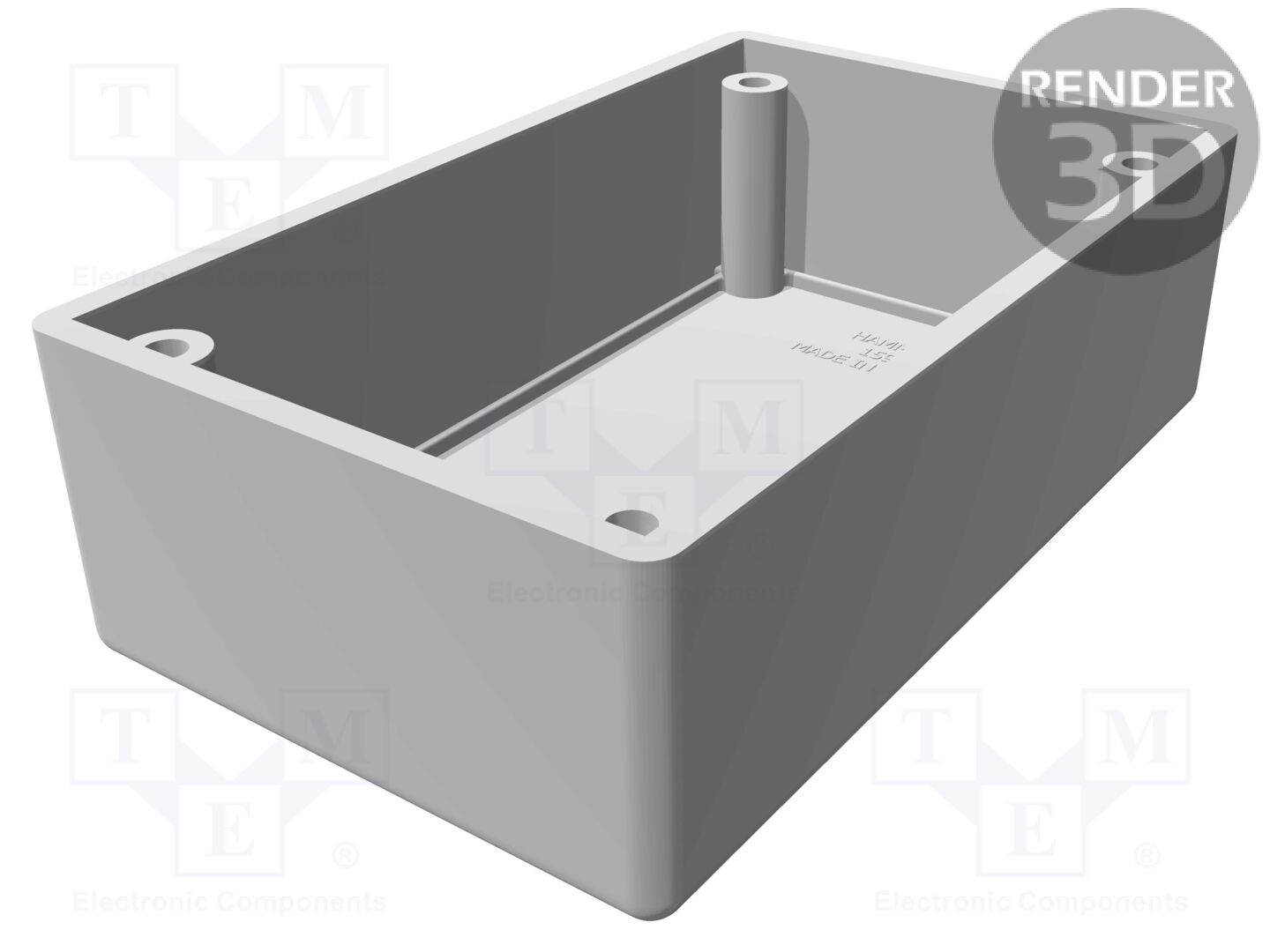 HAMMOND 1594RFICBK Suojakotelo IP54 66x104x45mm