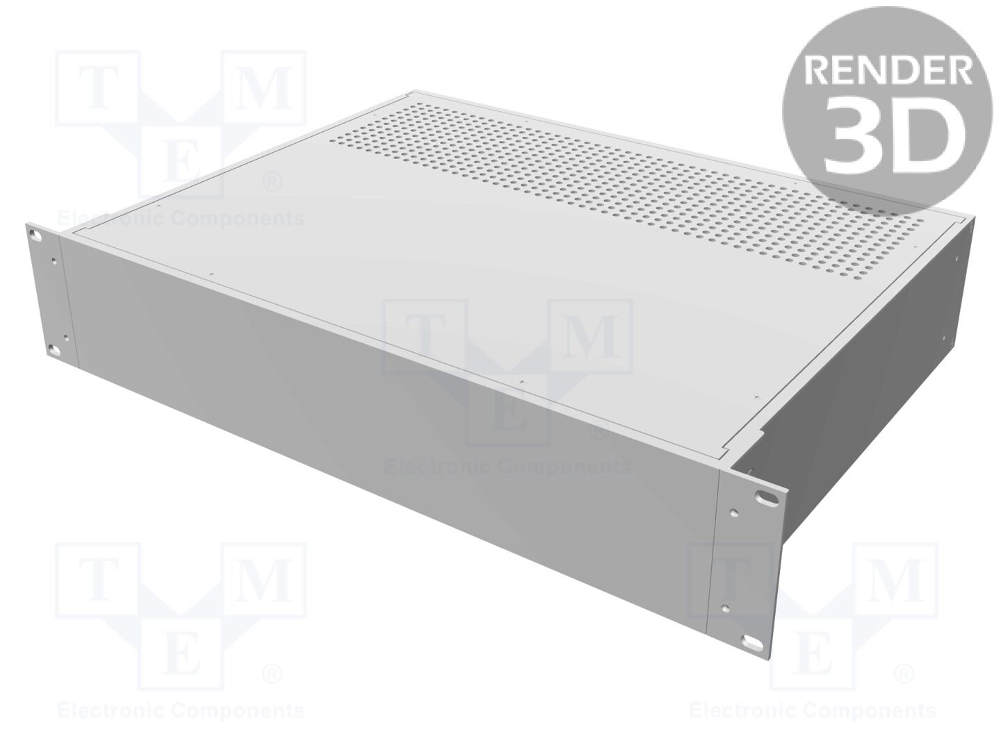HAMMOND HM-RM2U1913VBK Räkkikotelo 19" 2U