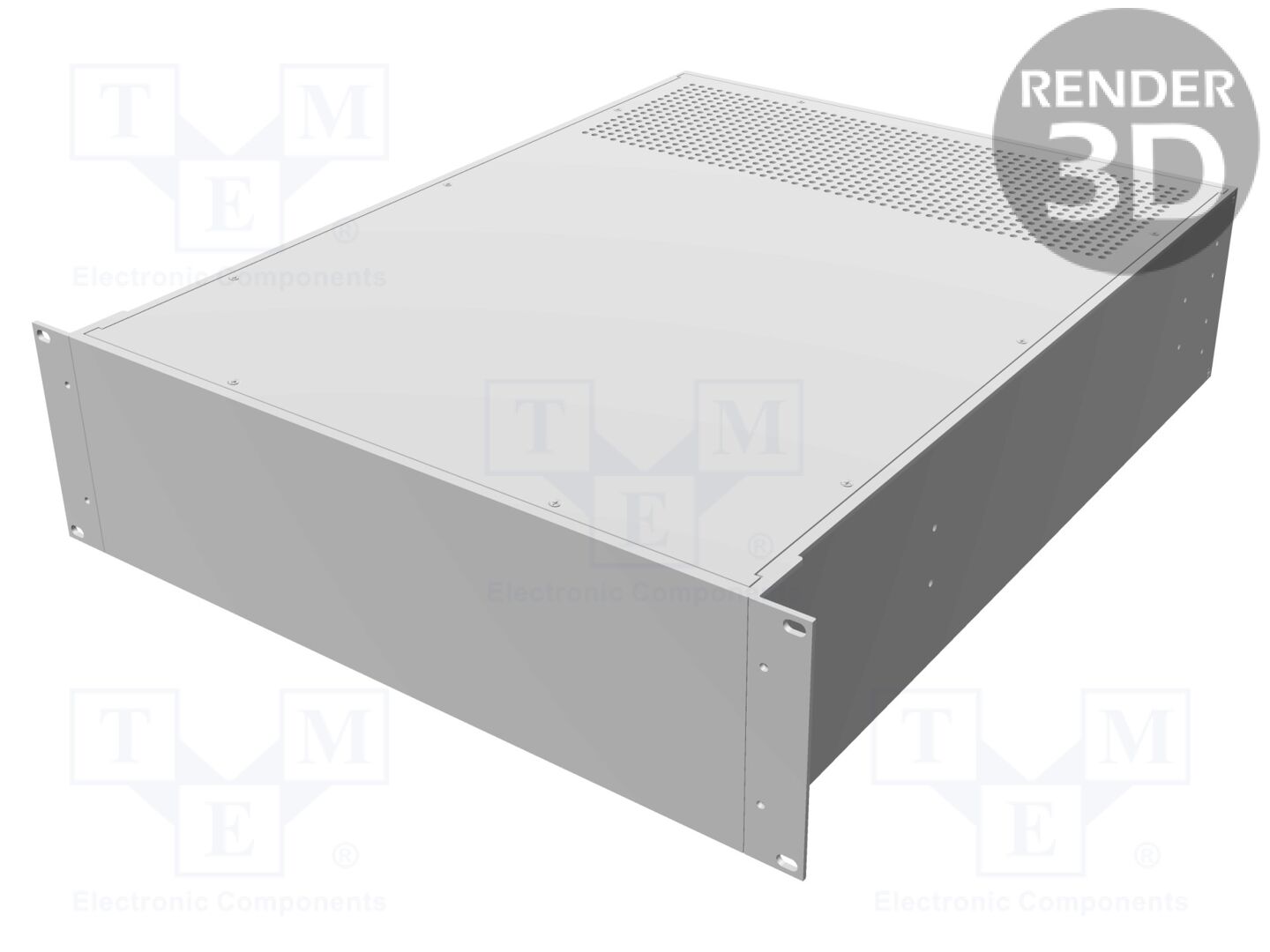 HAMMOND HM-RM3U1922VBK Räkkikotelo 3U