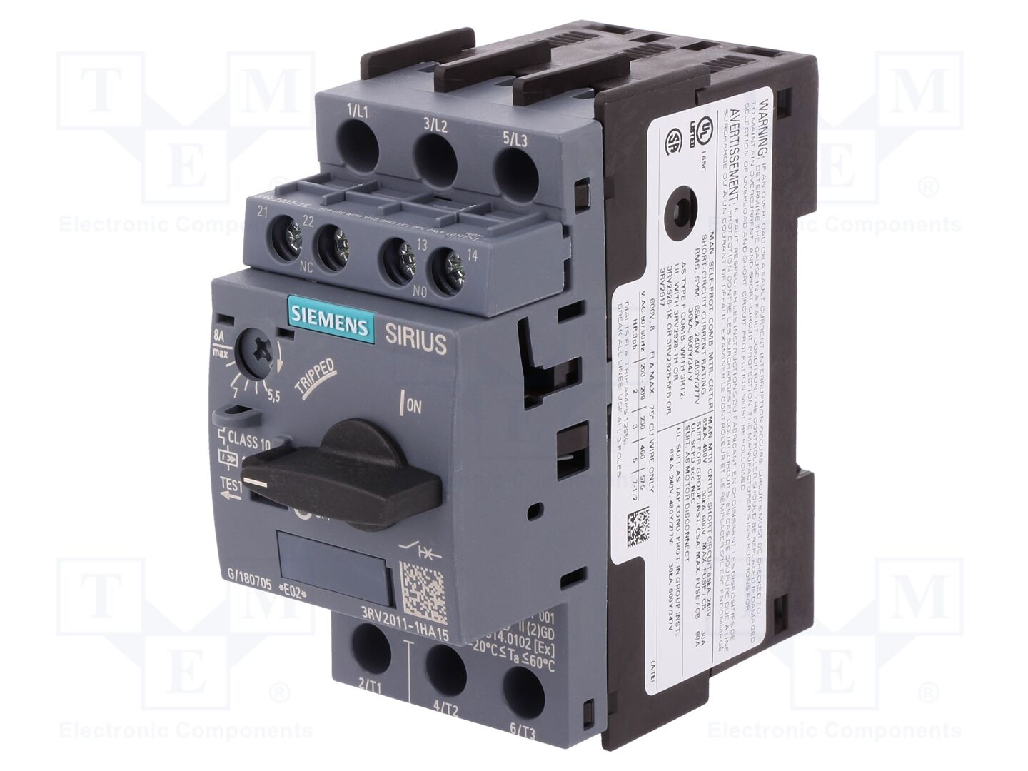 SIEMENS 3RV2011-1HA15 Moottorinsuojakatkaisija 3kW