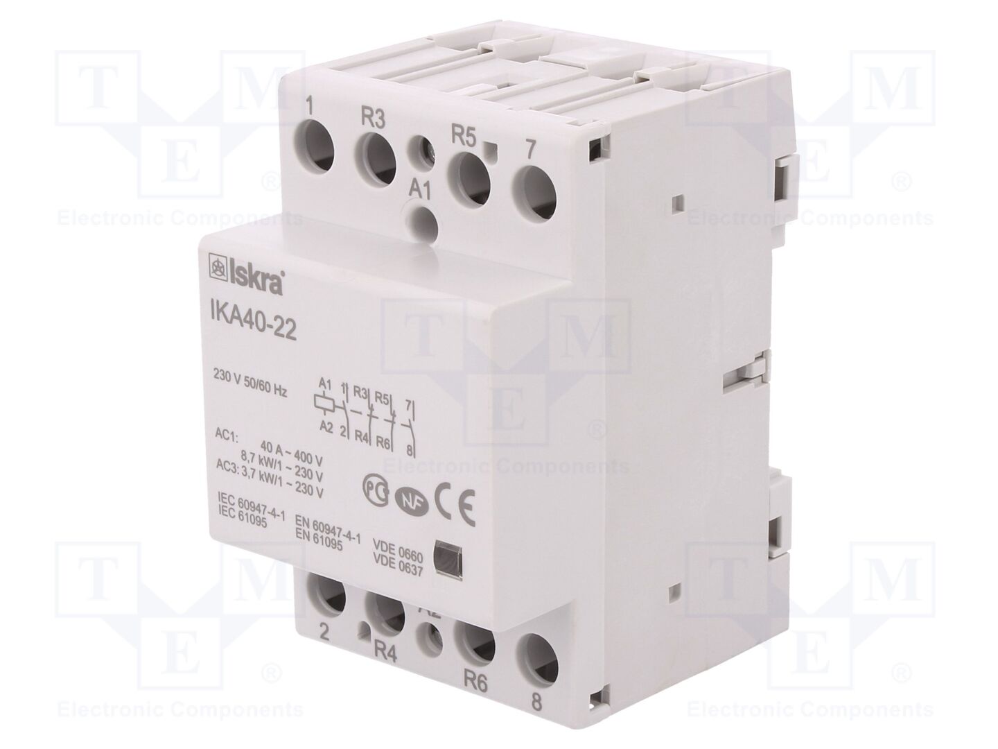 ISKRA IKA40-22/230V Modulaarinen kontaktori 40A