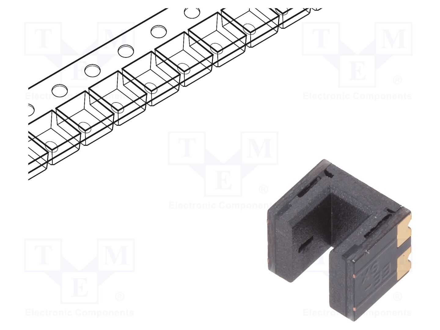 OMRON Electronic Components EE-SX1320 Valokenno 2 mm (50 kpl erä)