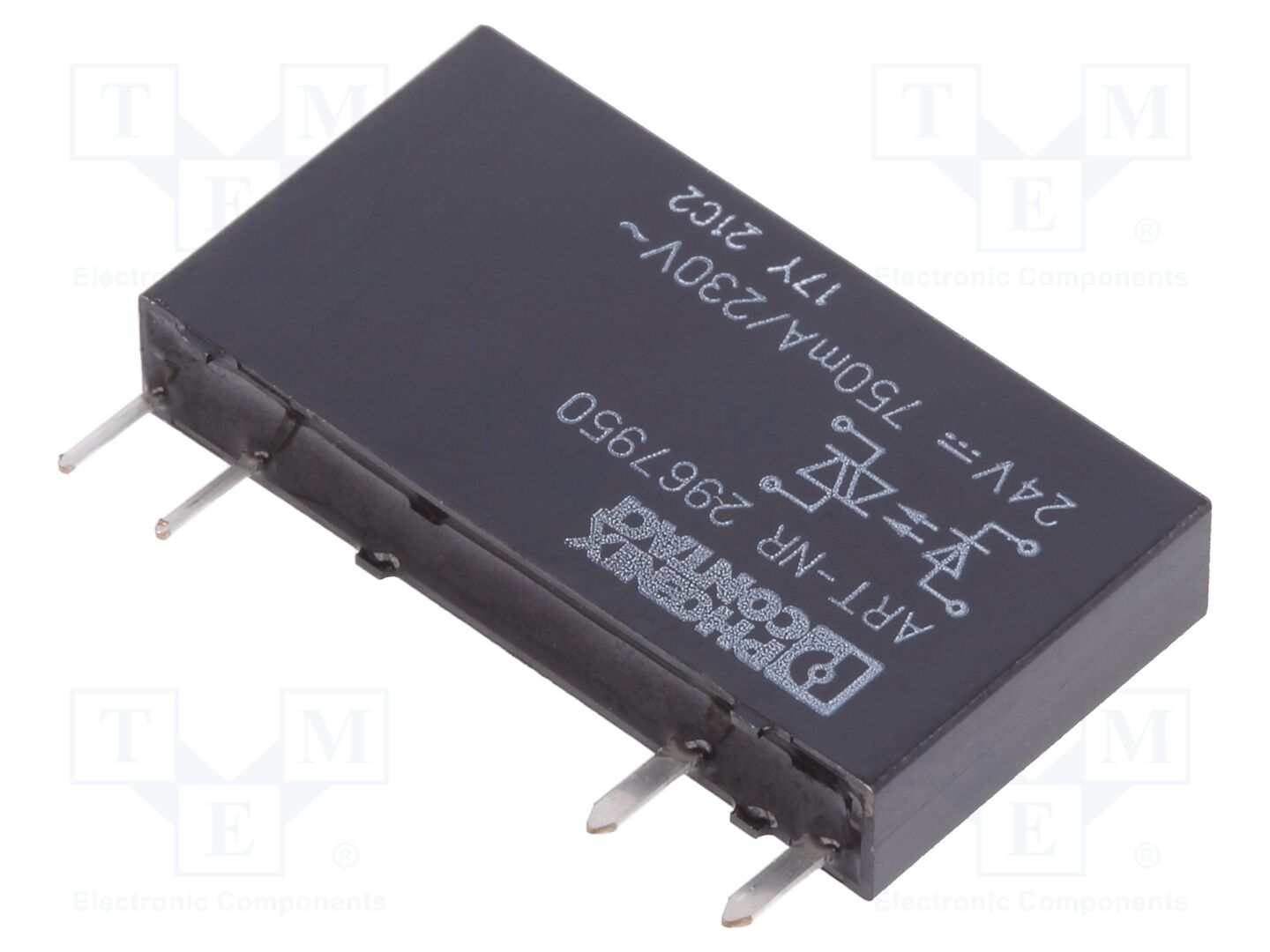 PHOENIX CONTACT OPT-24DC/230AC/1 Solid State Relay 750mA