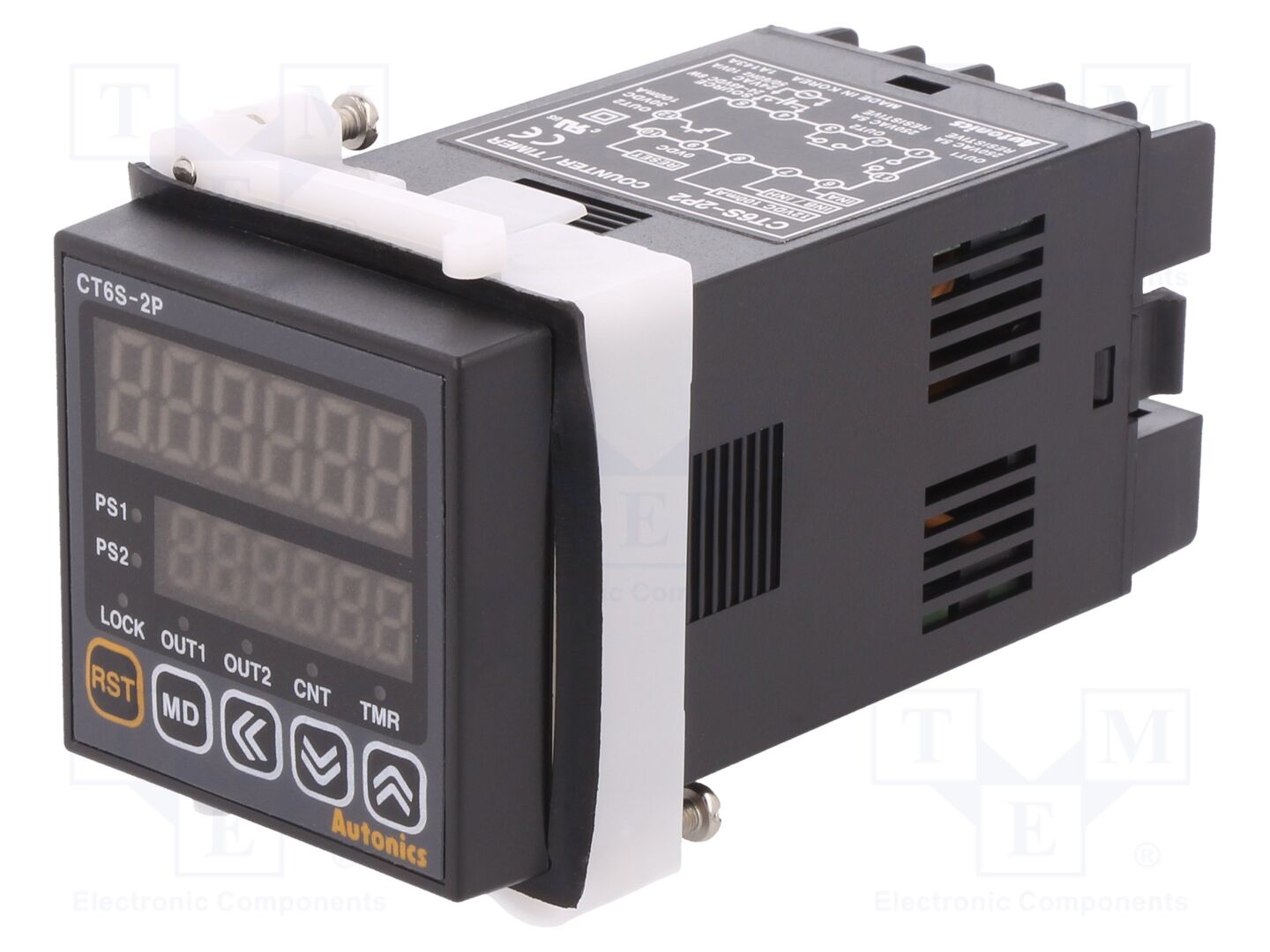 AUTONICS CT6S-2P2 Impulssilaskuri LED x2