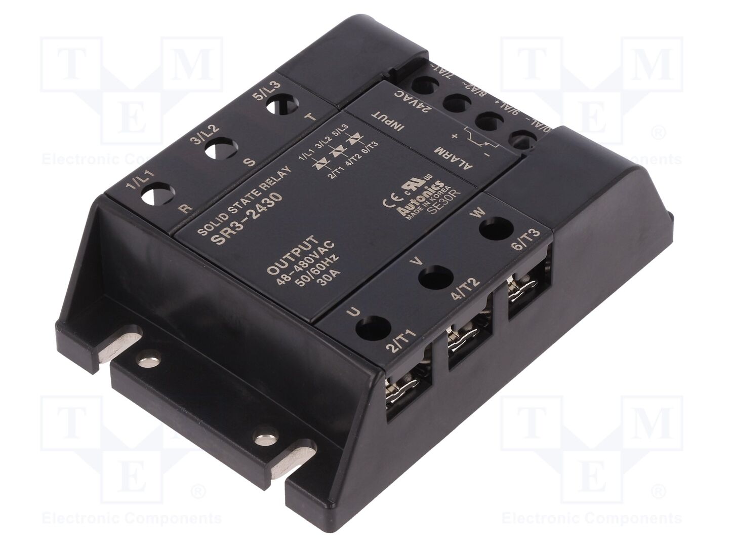 AUTONICS SR3-2430 Kiinteän tilan rele 30A
