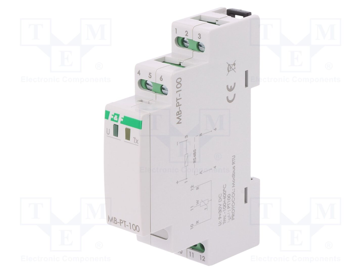 F&F MB-PT-1 Lämpötilamuunnin 9÷30VDC