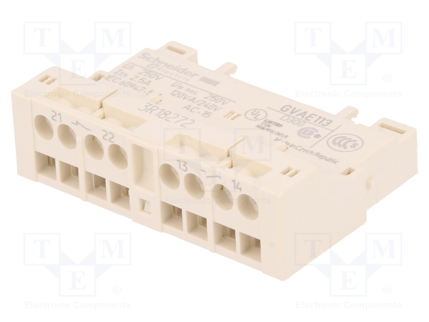 SCHNEIDER ELECTRIC GVAE113 Apukosketin NO + NC