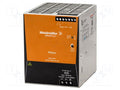WEIDMÜLLER PROECO-480W24V20A DIN-kiskokytketty kytkentävirtalähde 480W 24VDC 20A