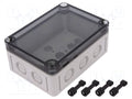 SPELSBERG TK-PC-1309-6-TM Yleiskotelo 94x130x57 mm
