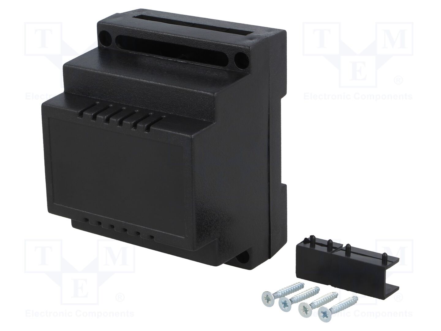 KRADEX Z100-ABS-V0/BK DIN-kiskoasennuskotelo 90x65x70mm