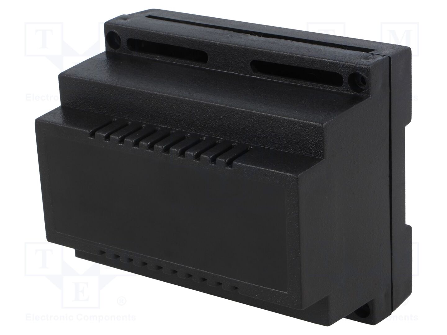 KRADEX Z101-ABS-V0/BK Din-kiskoasennuskotelo 107x89x65mm