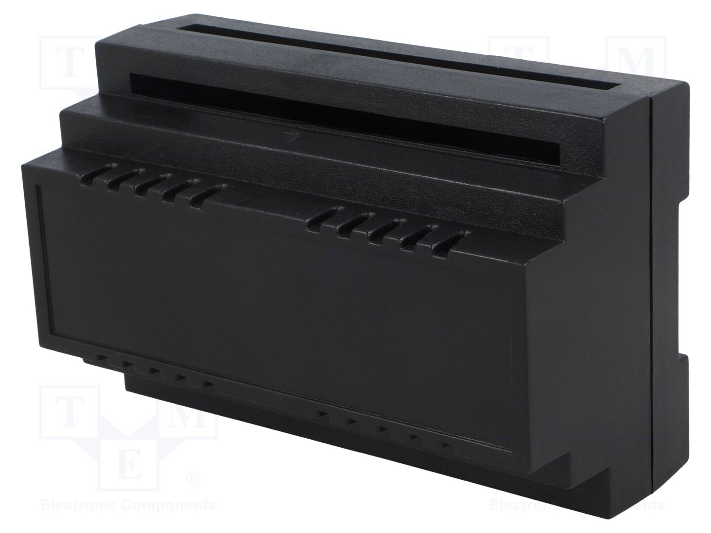 KRADEX Z104-ABS-V0/BK DIN-kisko-kotelo 138x88x62mm