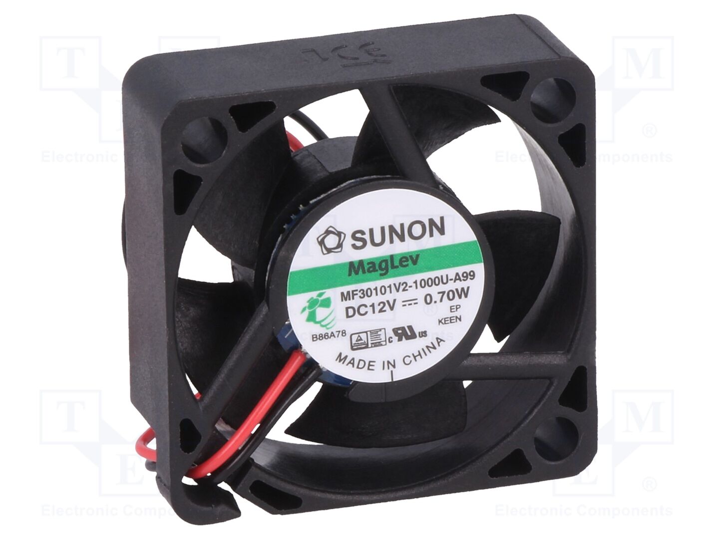 SUNON MF30101V2-A99-A Tasavirtapuhallin 12VDC