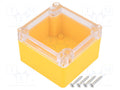 KRADEX Z111PH/YE Yleiskotelo IP65 80x82x55mm