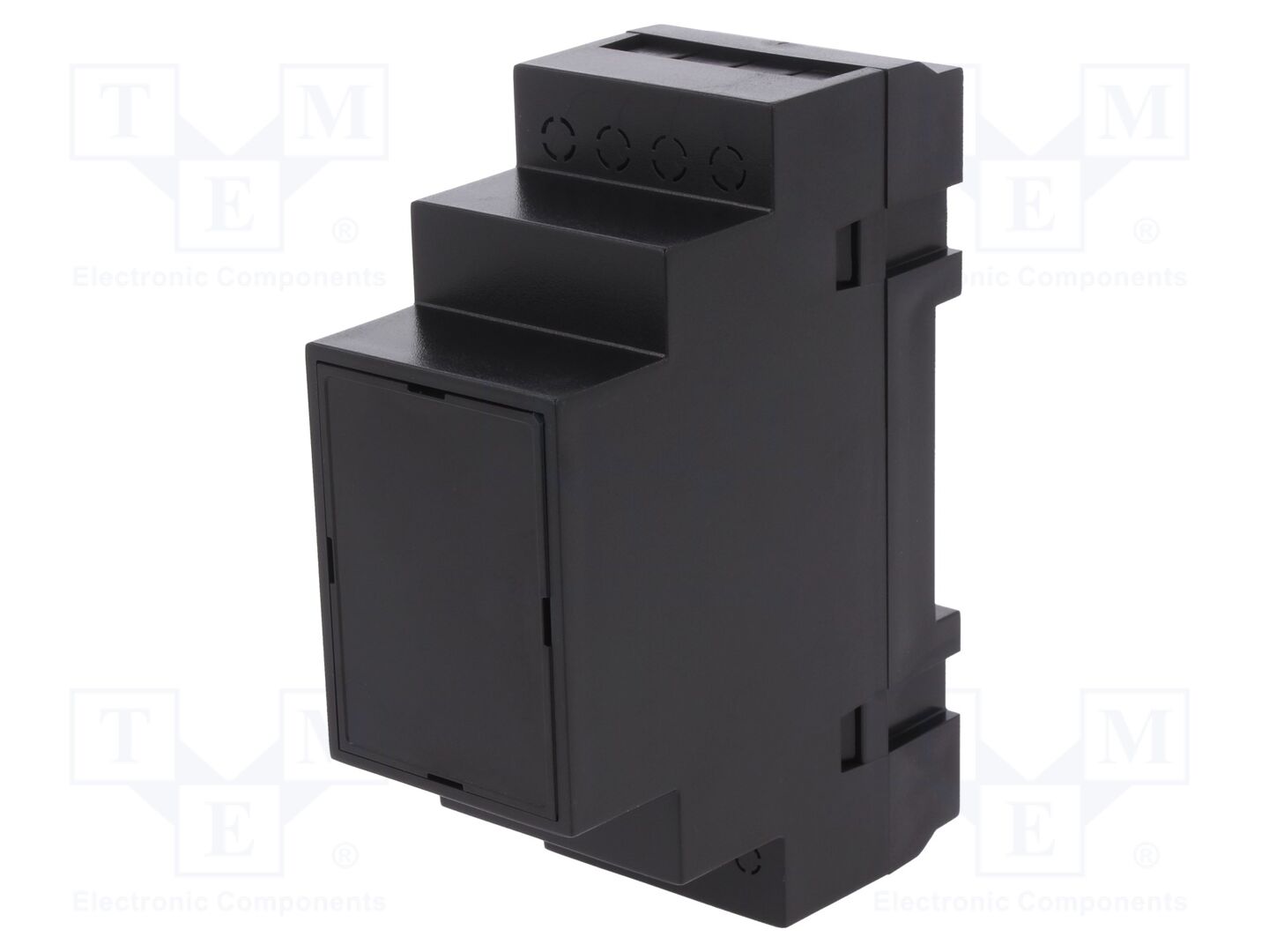 KRADEX Z106-ABS-V0/BK DIN-kisko-kotelo 90x35x65mm (50 kpl erä)