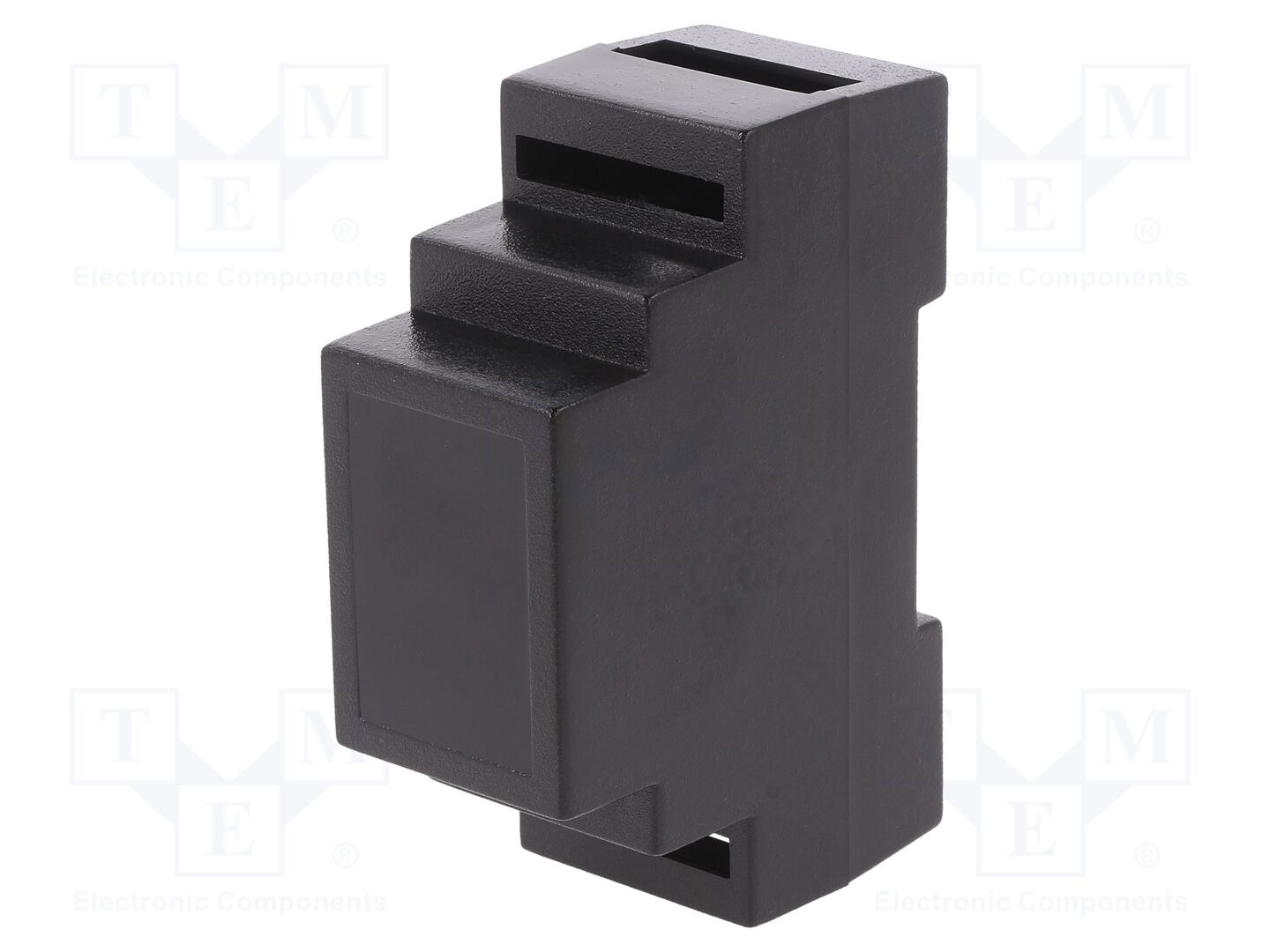 KRADEX Z103-ABS-V0/BK DIN-kisko-kotelo 34x88x62mm (50 kpl erä)