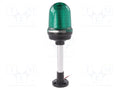 QLIGHT Q100LP-12/24-G-QZ2 Merkkivalo vilkkuva/jatkuva valo