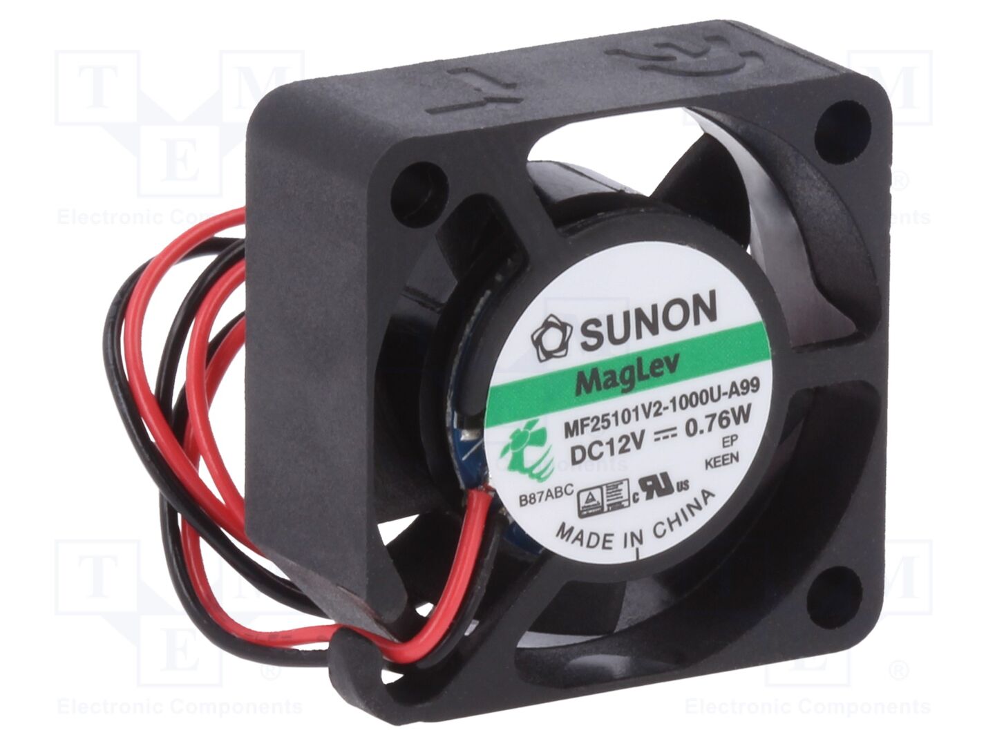 SUNON MF25101V2-A99-A Aksiaalipuhallin 12VDC