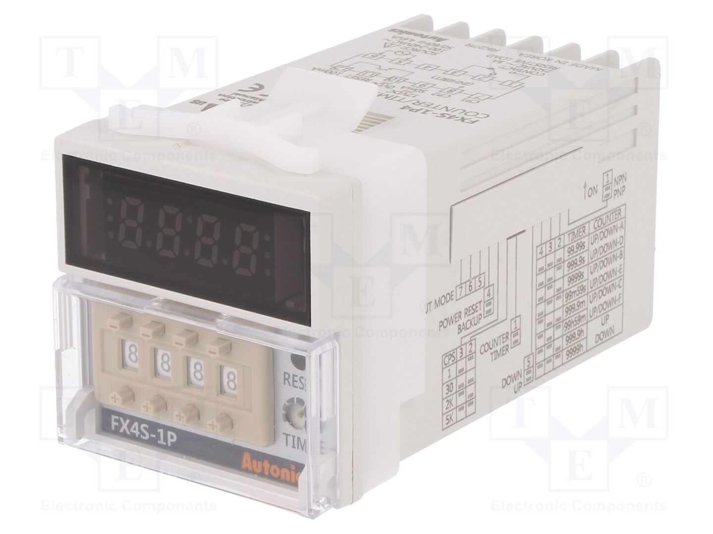 AUTONICS FX4S-1P4 Impulssilaskuri 9999