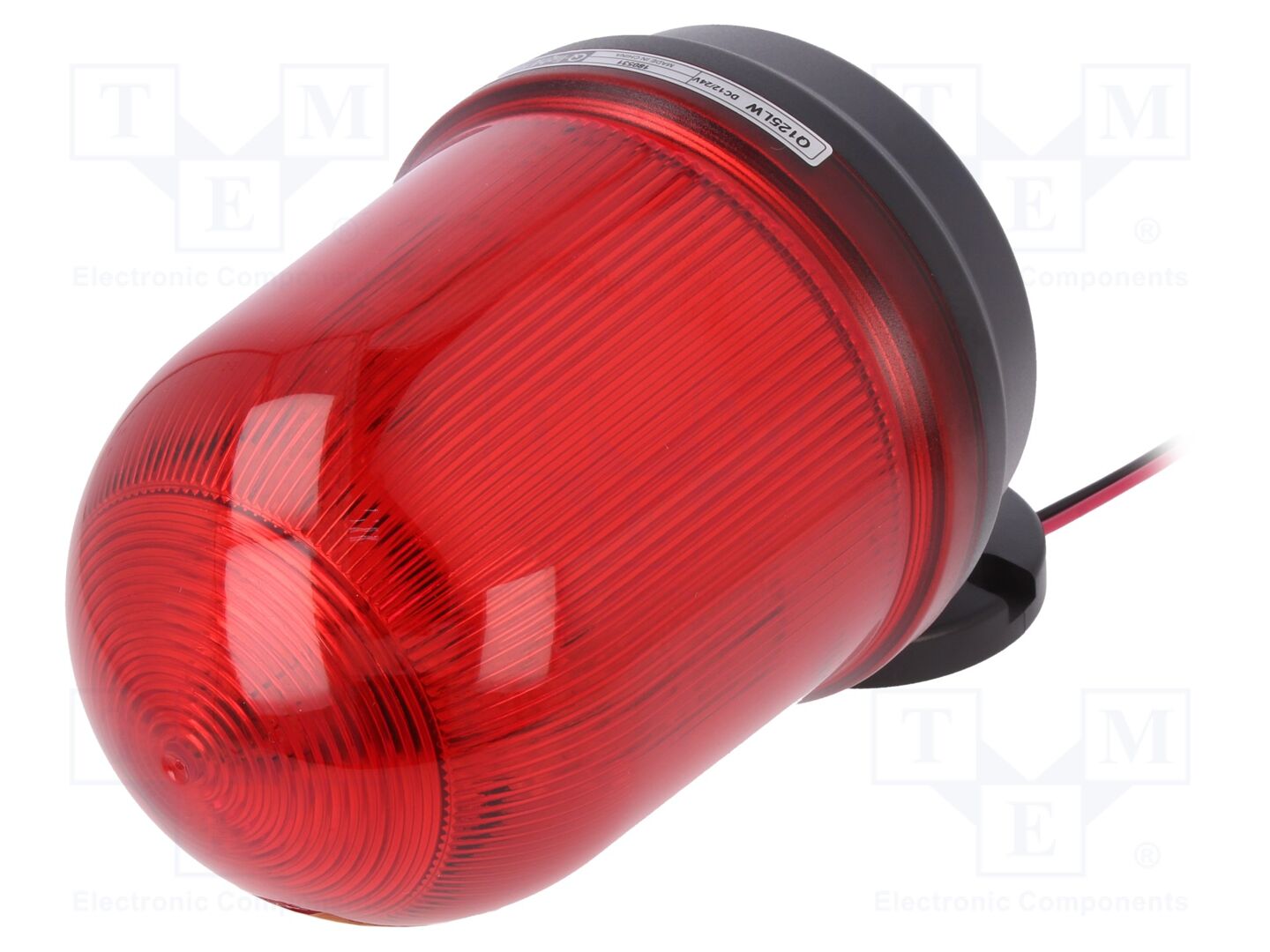 QLIGHT Q125LW-12/24-R Vilkkuvalo ja jatkuva valo 12/24V