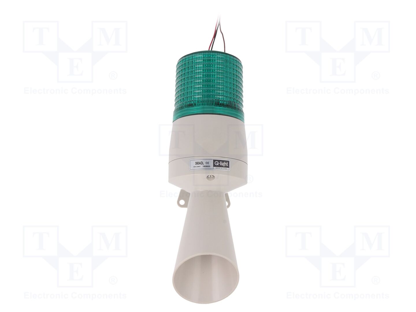 QLIGHT S60ADL-24-G Äänimerkki- ja merkkivalo 24VDC