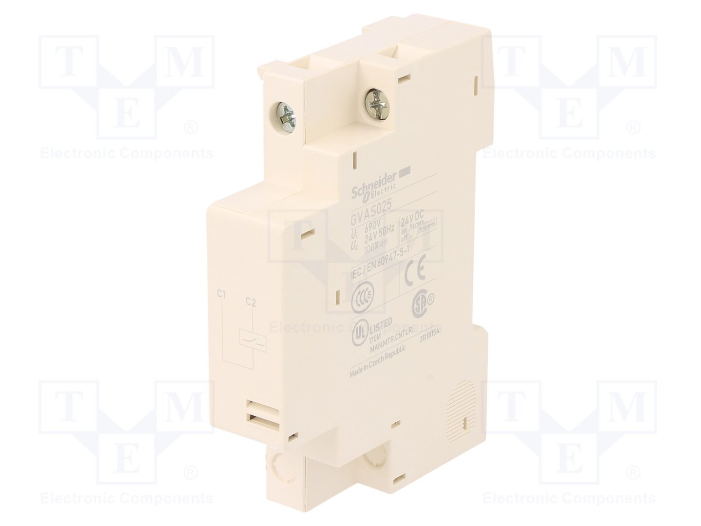 SCHNEIDER ELECTRIC GVAS025 Jännitevapautin 24VAC